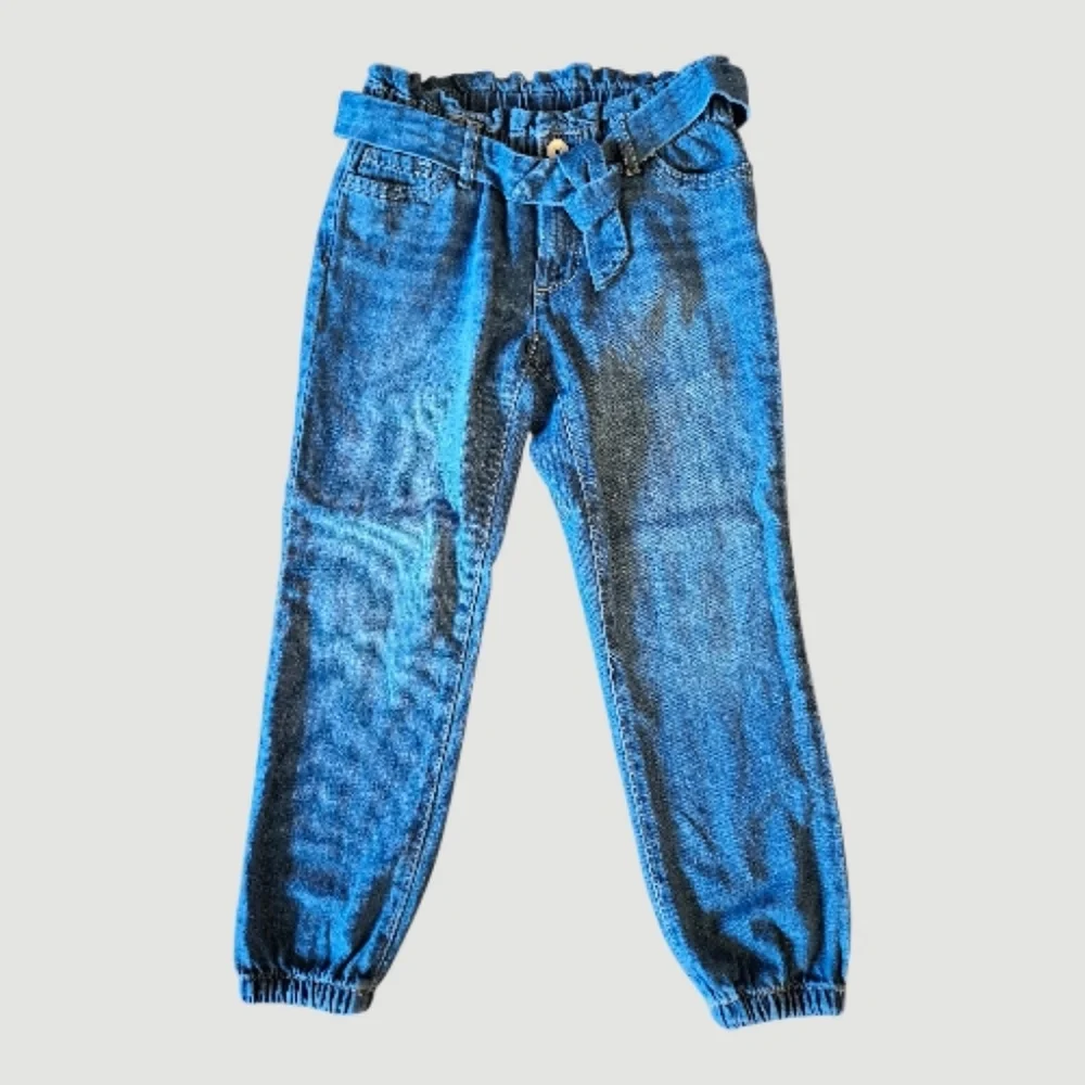 The Children's Place Girl's Sz 6 Blue Denim Jogger Jeans